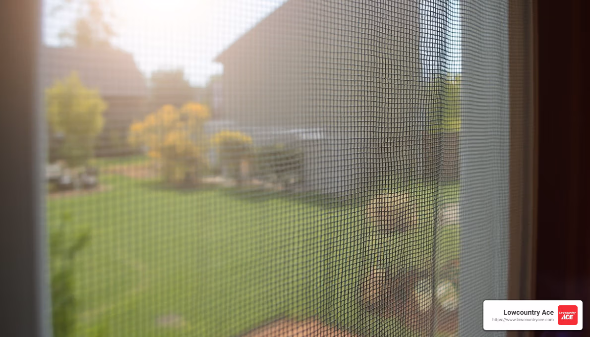 window screen repair and replacement