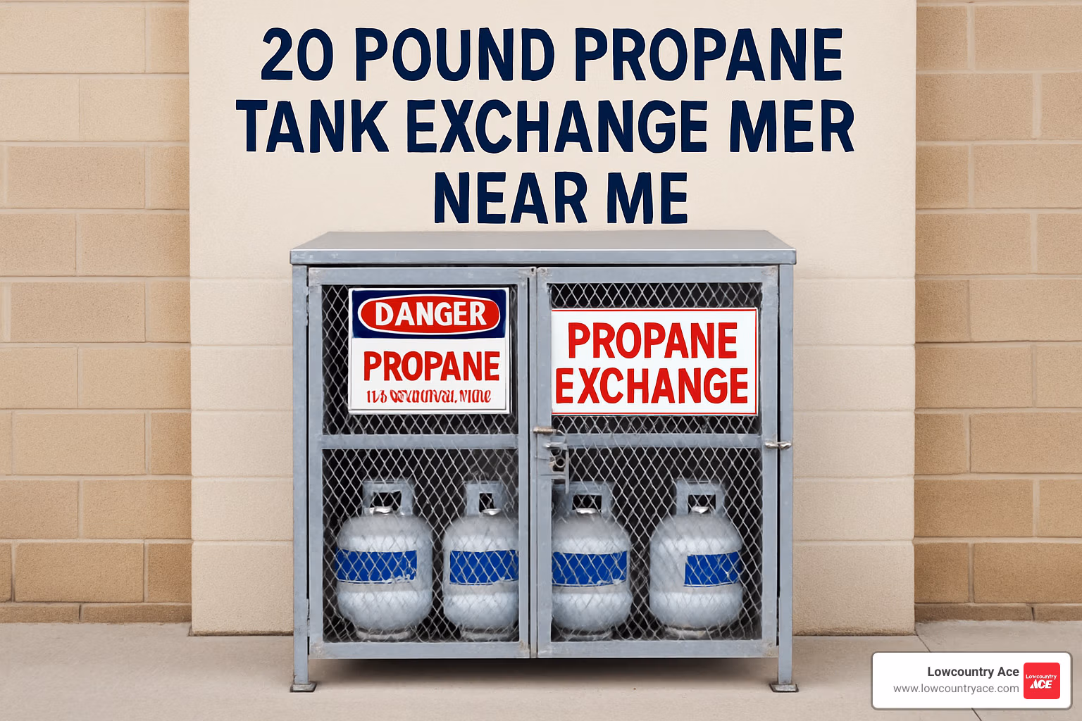 20 pound propane tank exchange near me