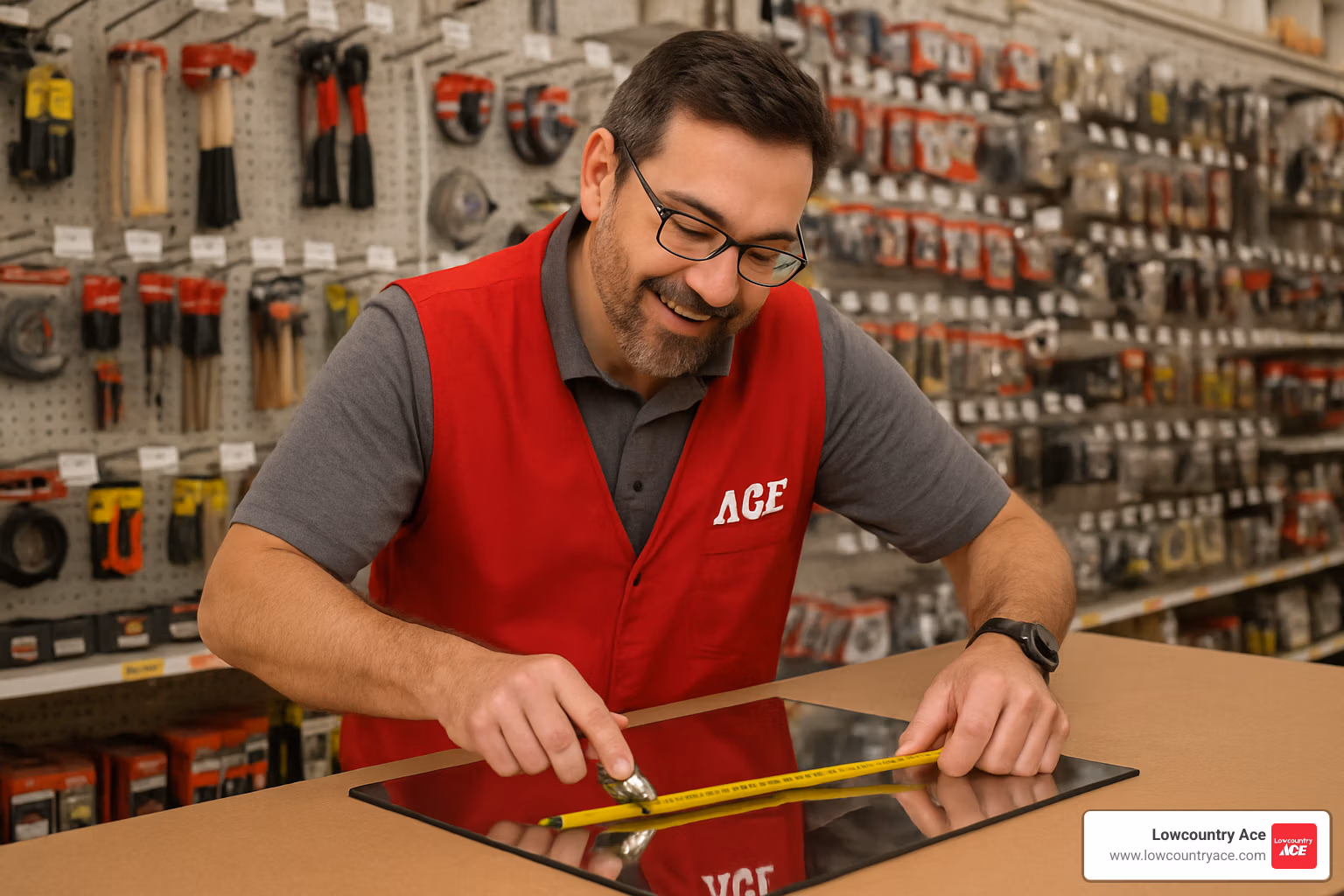 ace hardware mirror cutting