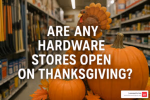 are any hardware stores open on thanksgiving