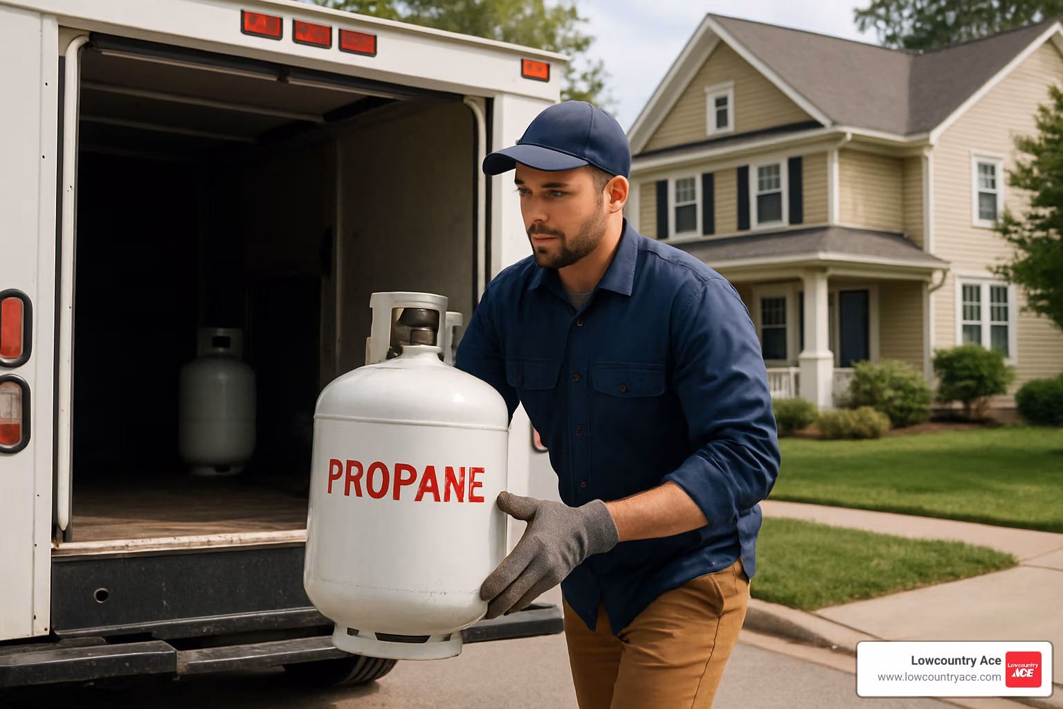 propane exchange delivery