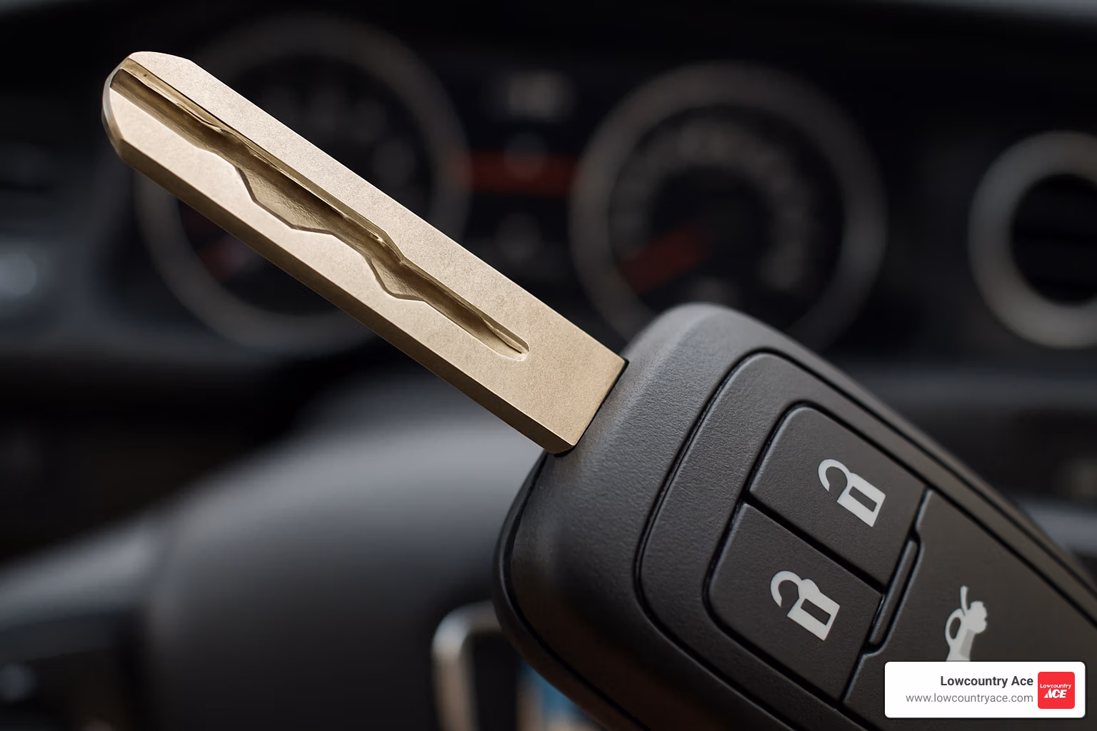 laser cut car key